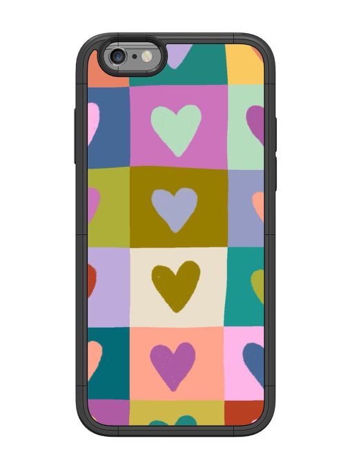 Box Of Hearts Glossy Soft Edge Case for Apple Iphone 6 Chachhi