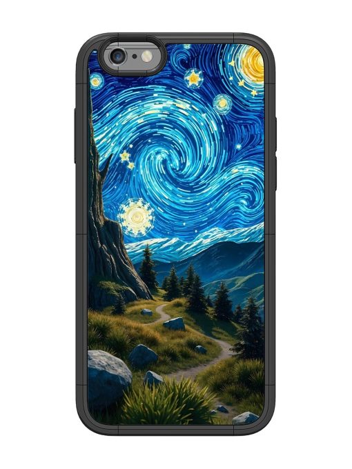 Starry Night In The Shire Glossy Soft Edge Case for Apple Iphone 6 Chachhi