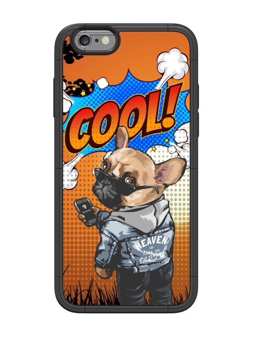 Cool Pup Glossy Soft Edge Case for Apple Iphone 6 Chachhi