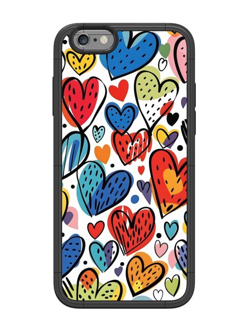 Heartfelt Harmony Glossy Soft Edge Case for Apple Iphone 6 Chachhi