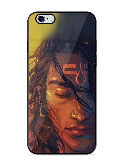 Tranquil Shiva Glossy Soft Edge Case for Apple Iphone 6 Plus Chachhi