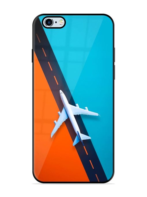 Skyward Bound Glossy Soft Edge Case for Apple Iphone 6 Plus Chachhi