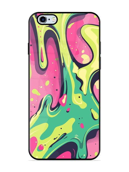 Gooey Grooves Glossy Soft Edge Case for Apple Iphone 6 Plus Chachhi