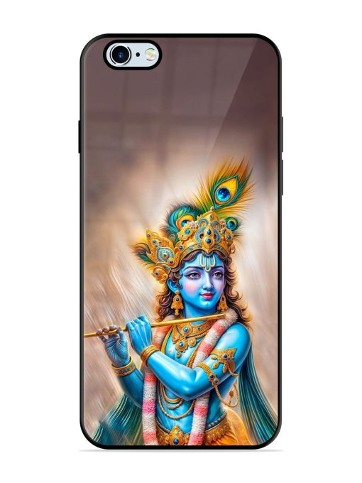 Divine Krishna Glossy Soft Edge Case for Apple Iphone 6 Plus Chachhi