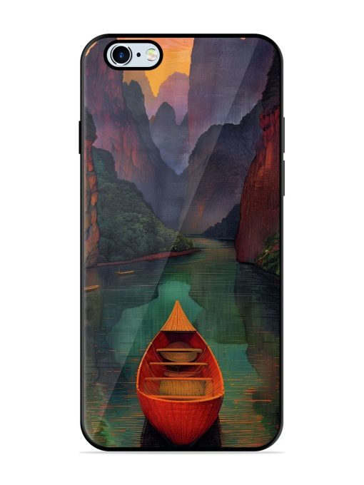 Serene Passage Glossy Soft Edge Case for Apple Iphone 6 Plus Chachhi