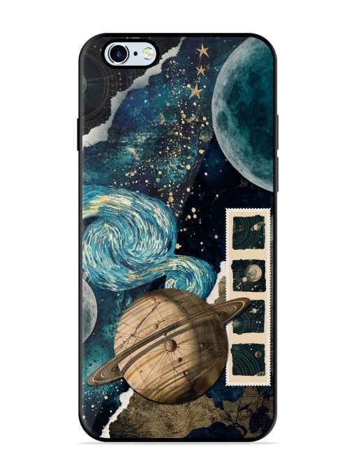 Celestial Tapestry Glossy Soft Edge Case for Apple Iphone 6 Plus Chachhi