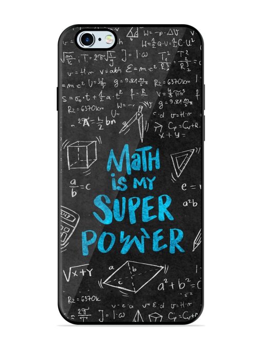 Math Magic Glossy Soft Edge Case for Apple Iphone 6 Plus Chachhi