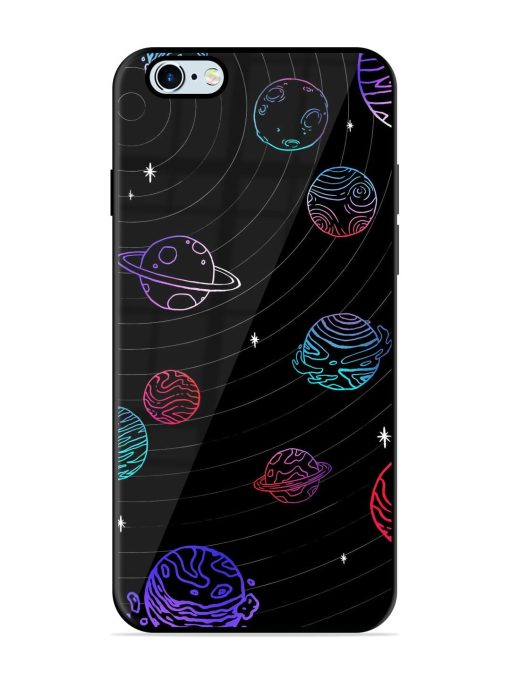 Cosmic Ballet Glossy Soft Edge Case for Apple Iphone 6 Plus Chachhi