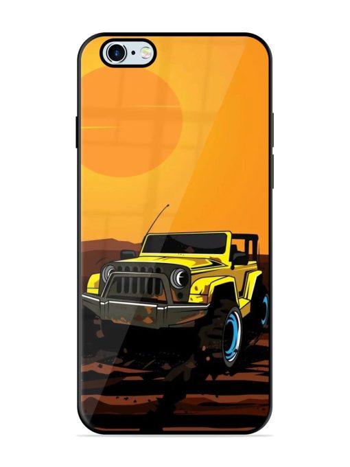 Sunset Cruise Glossy Soft Edge Case for Apple Iphone 6 Plus Chachhi