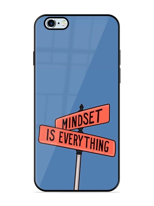 Mindset Matters Glossy Soft Edge Case for Apple Iphone 6 Plus