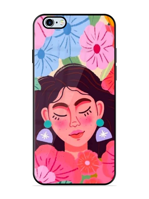 Blooming Serenity Glossy Soft Edge Case for Apple Iphone 6 Plus Chachhi