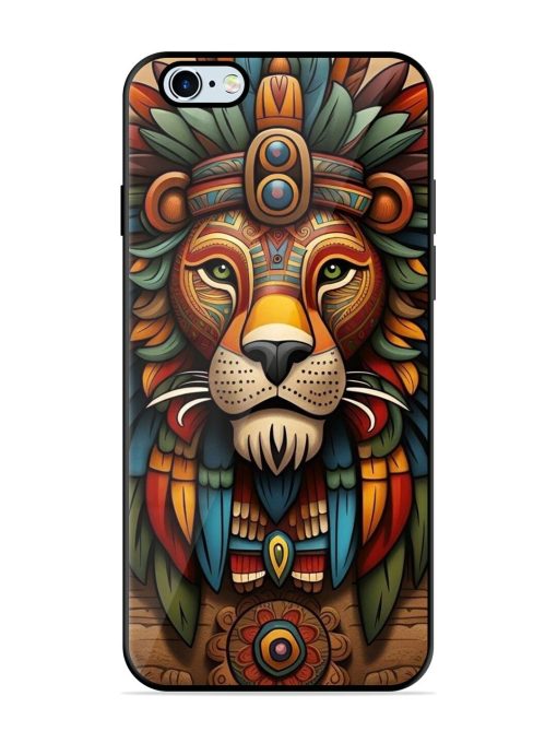 Aztec Majesty Glossy Soft Edge Case for Apple Iphone 6 Plus Chachhi