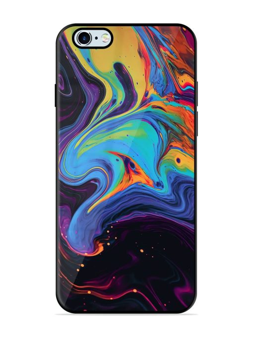 Liquid Dreamscape Glossy Soft Edge Case for Apple Iphone 6 Plus Chachhi