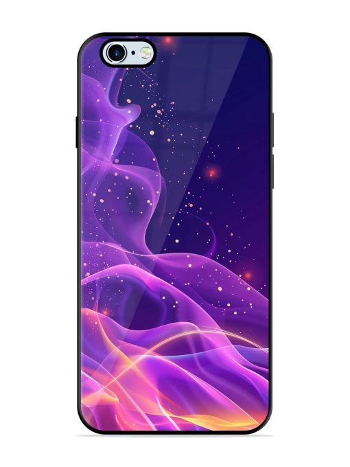 Cosmic Currents Glossy Soft Edge Case for Apple Iphone 6 Plus Chachhi