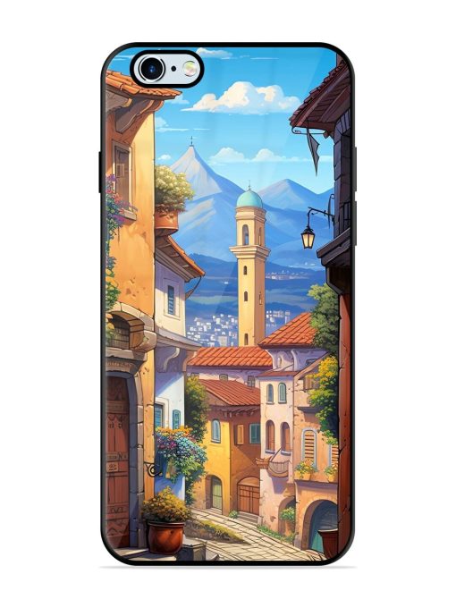 Tuscan Twilight Glossy Soft Edge Case for Apple Iphone 6 Plus Chachhi