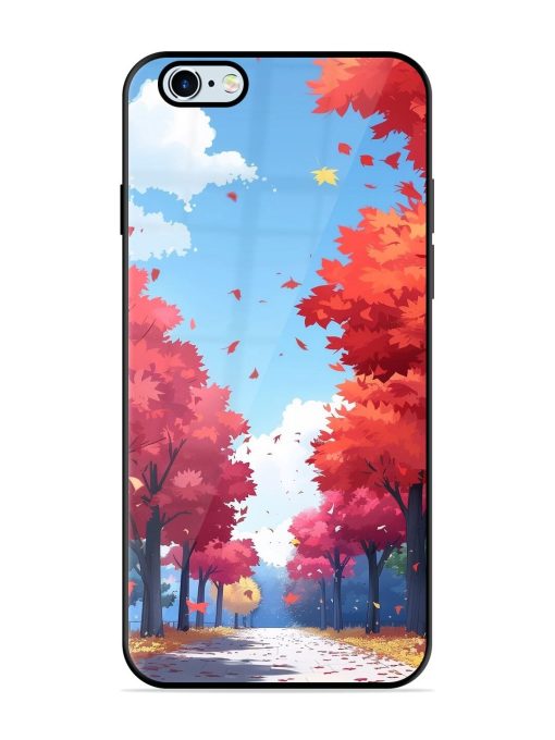 Autumn'S Embrace Glossy Soft Edge Case for Apple Iphone 6 Plus Chachhi