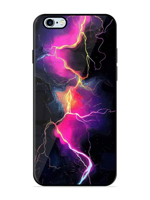 Electric Dreams Glossy Soft Edge Case for Apple Iphone 6 Plus Chachhi