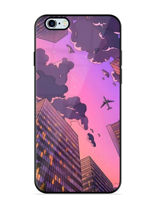 Urban Twilight Glossy Soft Edge Case for Apple Iphone 6 Plus Chachhi