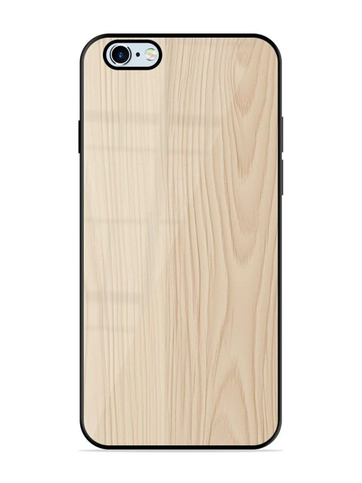 Textured Timber Glossy Soft Edge Case for Apple Iphone 6 Plus Chachhi