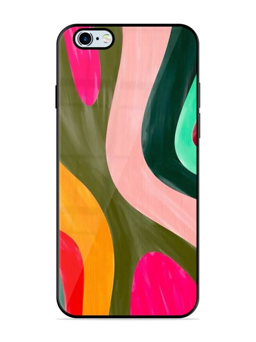 Wavy Wonder Glossy Soft Edge Case for Apple Iphone 6 Plus