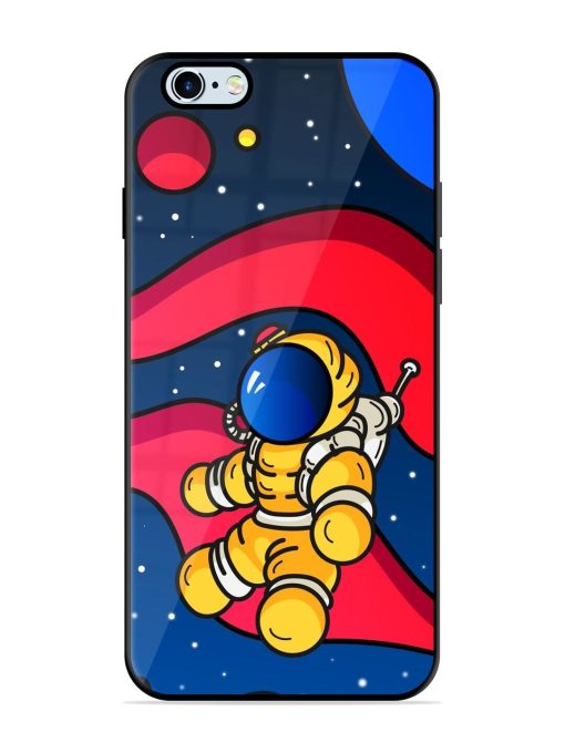 Cosmic Cruiser Glossy Soft Edge Case for Apple Iphone 6 Plus Chachhi