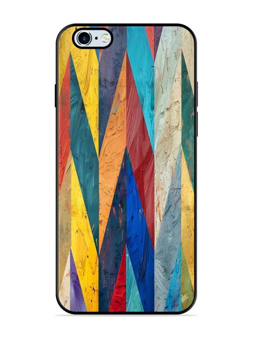 Abstract Tapestry Glossy Soft Edge Case for Apple Iphone 6 Plus Chachhi