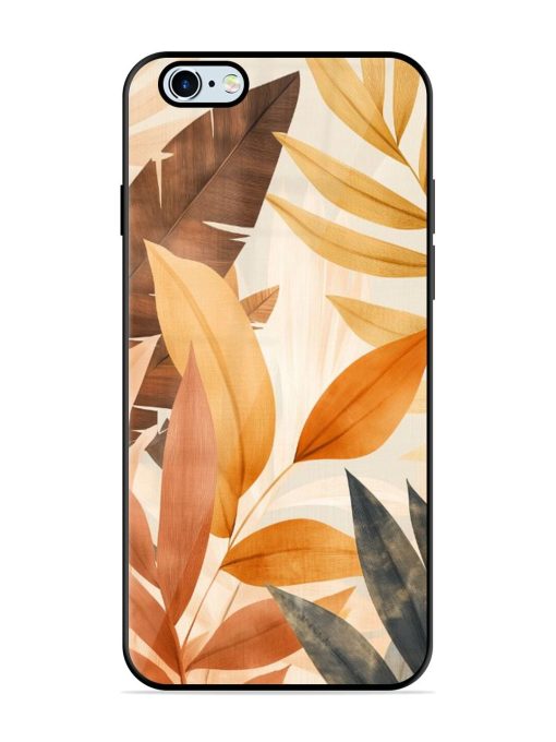 Earthy Elegance Glossy Soft Edge Case for Apple Iphone 6 Plus Chachhi