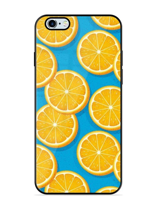 Citrus Symphony Glossy Soft Edge Case for Apple Iphone 6 Plus Chachhi