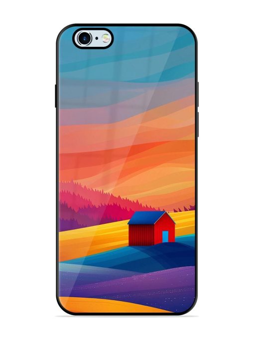 Sunset Solitude Glossy Soft Edge Case for Apple Iphone 6 Plus Chachhi