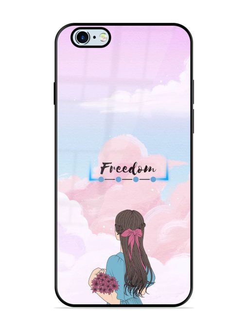 Skyward Dreams Glossy Soft Edge Case for Apple Iphone 6 Plus Chachhi