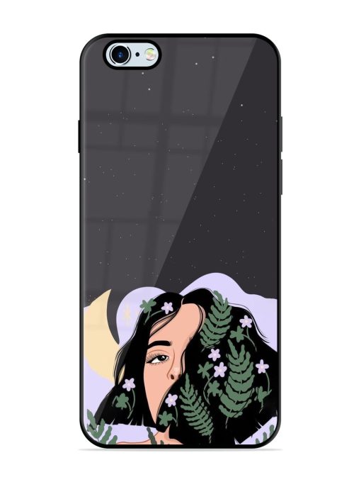 Lunar Lullaby Glossy Soft Edge Case for Apple Iphone 6 Plus Chachhi