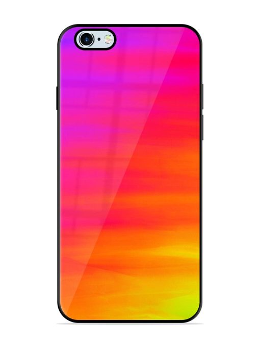 Neon Horizon Glossy Soft Edge Case for Apple Iphone 6 Plus Chachhi