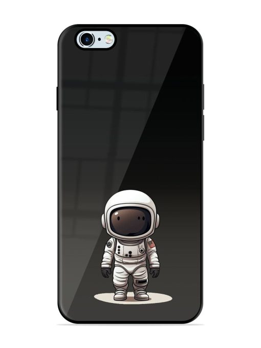 Neon Astronaut Glossy Soft Edge Case for Apple Iphone 6 Plus Chachhi