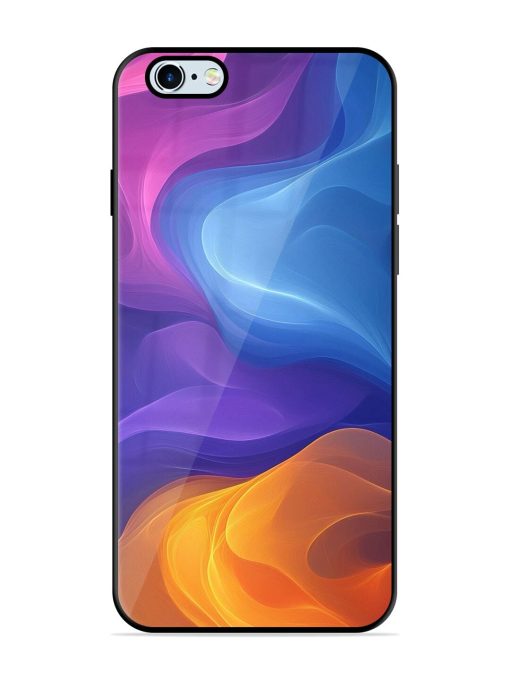 Cosmic Currents Glossy Soft Edge Case for Apple Iphone 6 Plus Chachhi