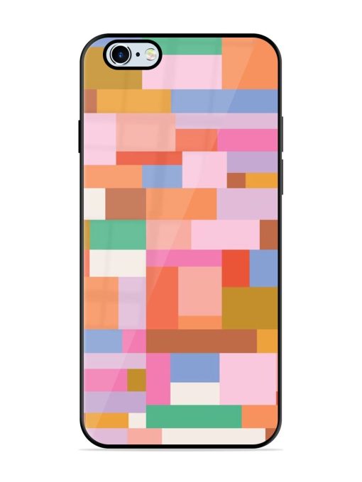 Colorful Chaos Glossy Soft Edge Case for Apple Iphone 6 Plus Chachhi