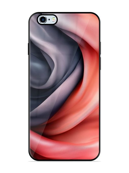 Swirling Silk Glossy Soft Edge Case for Apple Iphone 6 Plus Chachhi