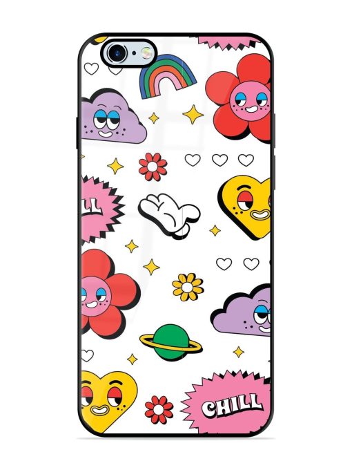 Whimsical Wonderland Glossy Soft Edge Case for Apple Iphone 6 Plus Chachhi