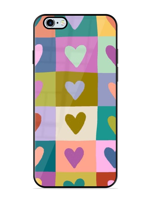 Box Of Hearts Glossy Soft Edge Case for Apple Iphone 6 Plus Chachhi