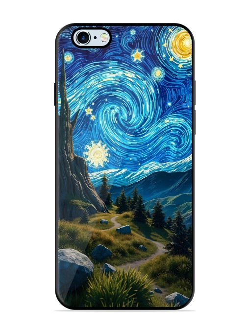 Starry Night In The Shire Glossy Soft Edge Case for Apple Iphone 6 Plus Chachhi