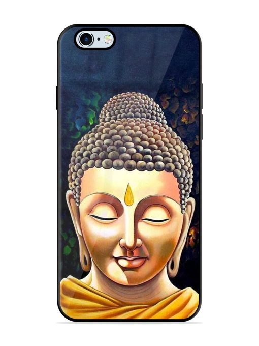 Buddha Face Glossy Soft Edge Case for Apple Iphone 6 Plus Chachhi