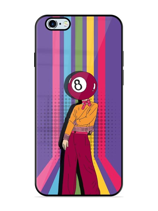 Eight Ball Fashionista Glossy Soft Edge Case for Apple Iphone 6 Plus Chachhi