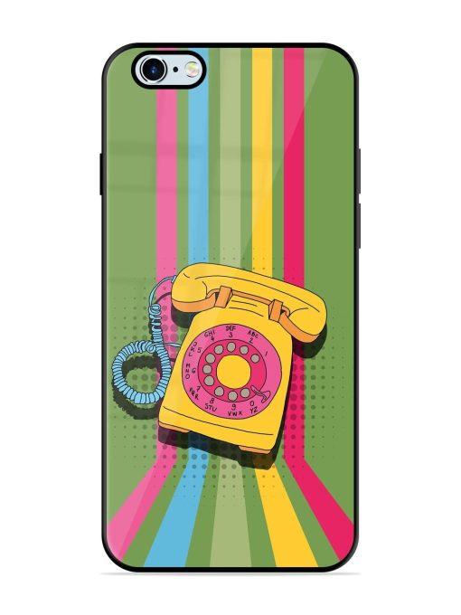 Retro Dialer Glossy Soft Edge Case for Apple Iphone 6 Plus Chachhi