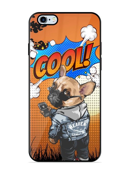 Cool Pup Glossy Soft Edge Case for Apple Iphone 6 Plus Chachhi