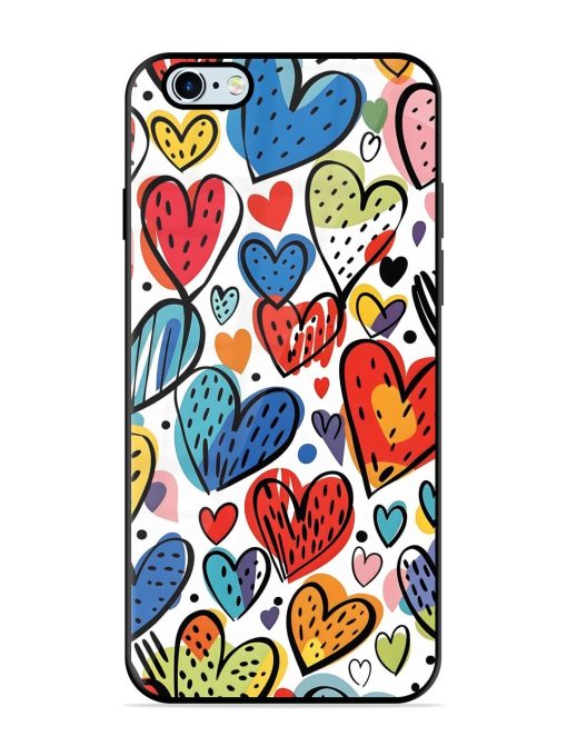 Heartfelt Harmony Glossy Soft Edge Case for Apple Iphone 6 Plus Chachhi