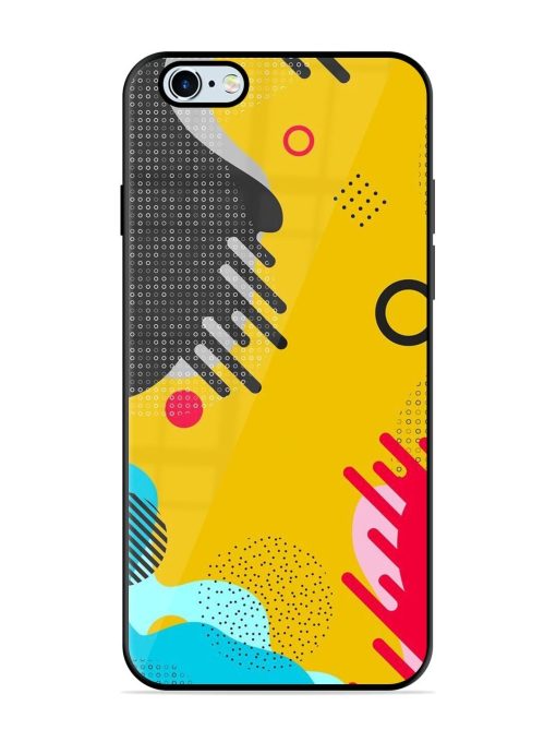 Neon Pop Glossy Soft Edge Case for Apple Iphone 6S Chachhi