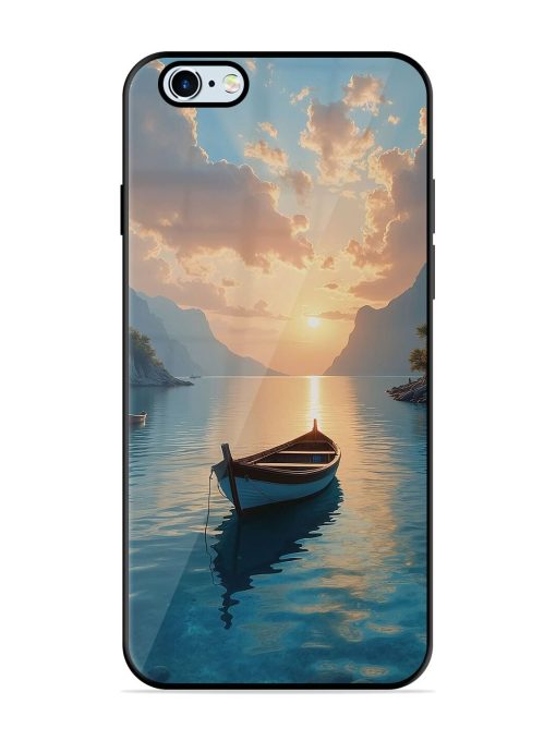 Serene Sunset Glossy Soft Edge Case for Apple Iphone 6S Chachhi