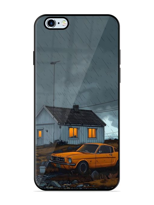 Rainy Day Retreat Glossy Soft Edge Case for Apple Iphone 6S Chachhi