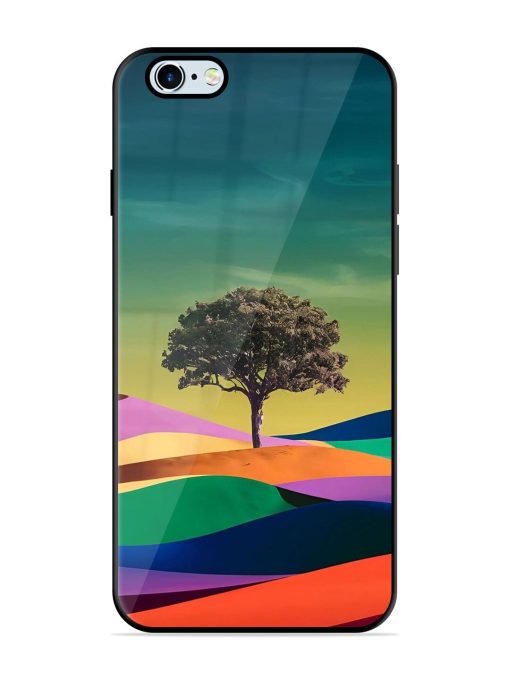 Rainbow'S Lone Sentinel Glossy Soft Edge Case for Apple Iphone 6S Chachhi