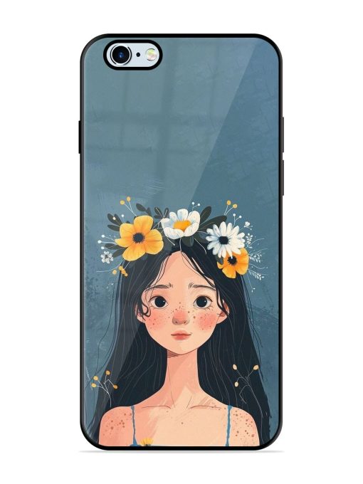 Gurl Art Glossy Soft Edge Case for Apple Iphone 6S Chachhi