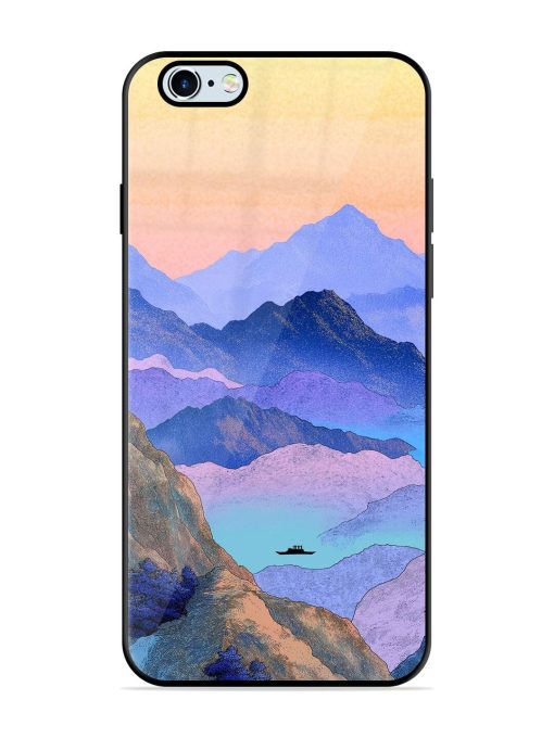 Mountain Mist Glossy Soft Edge Case for Apple Iphone 6S Chachhi